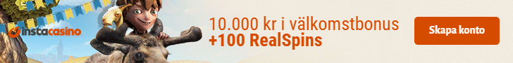 Instacasino casinobonus erbjudande