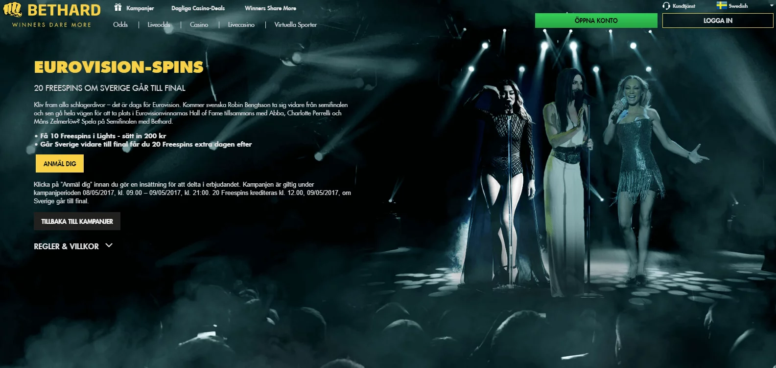 Bethard eurovision 2017 kampanj