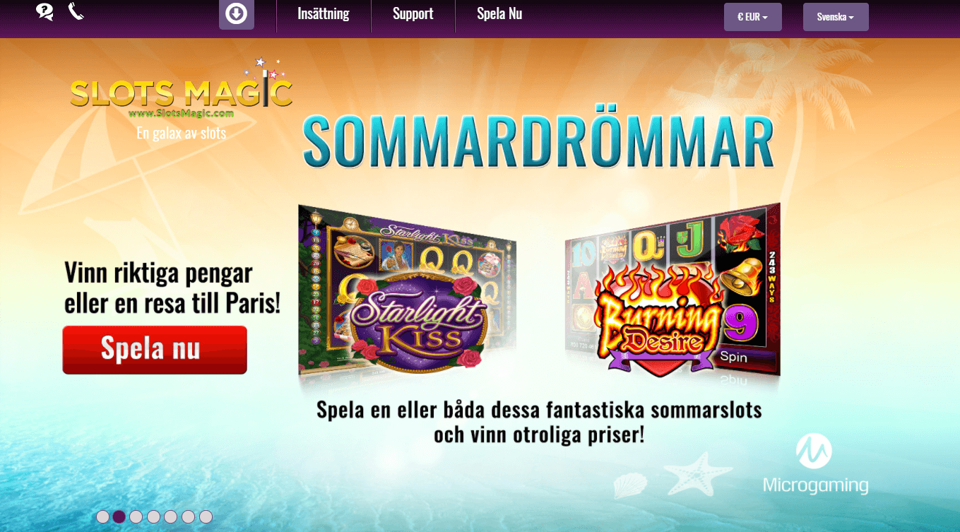 SlotsMagic sommar kampanj