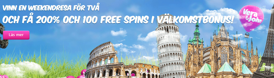 Vera&John drömresa bonus