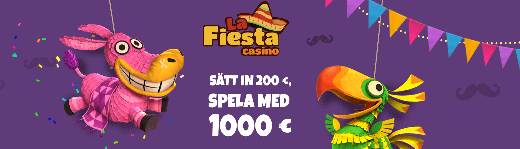 La Fiesta Casino välkomstbonus
