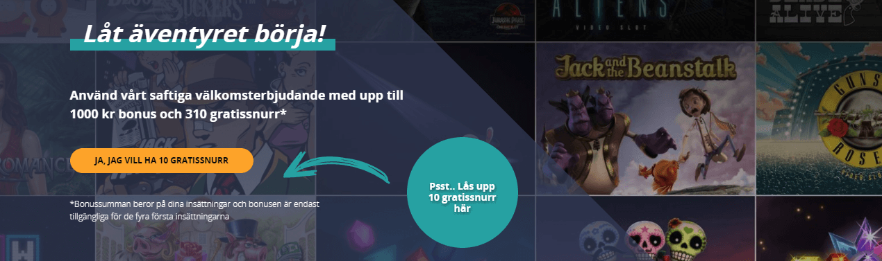 Freespins kampanj hos Chanz