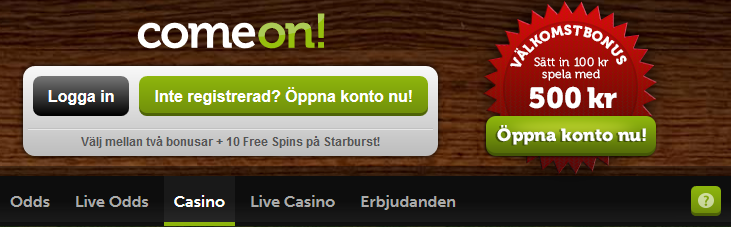 ComeOn! Premier League resa