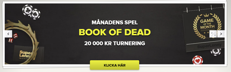 Superlenny Månadens spel i februari vinn 20 000 kronor