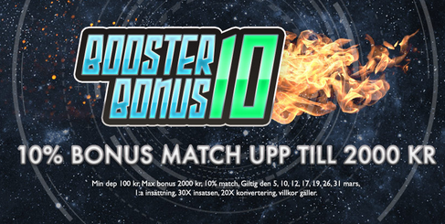 FikaCasino 10% bonus match upp till 2000 kr