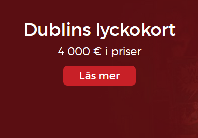 Lucky31 Kriga om 4000 € i Dublin lyckokort