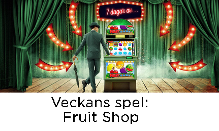 MrGreen 175 freespins Veckans Spel Fruit Shop