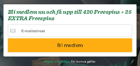 MrGreen 175 freespins Veckans Spel Fruit Shop