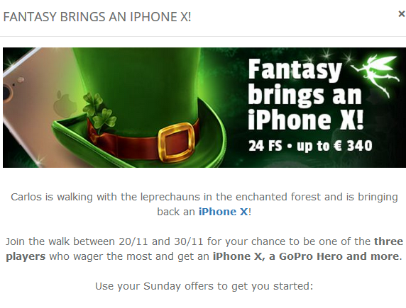 Nätcasino 24Bettle - Vinn en iPhone X - 24 Ryan O´Bryan Spins och bonuspengar på casino eller sport!