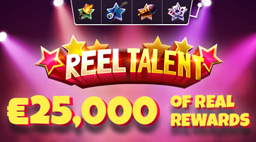 Nätcasino Dazzle Casino - ReelTalent November 2018 - 25 000 €!