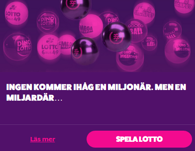 Nätcasino Frank & Fred Casino - Bli mångmiljonär på lotto!
