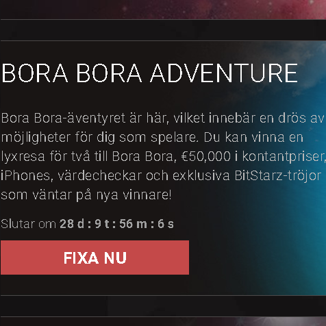 Tävla om hela 50 000 € i kontantpriser hos BitStarz Casino i Jul!