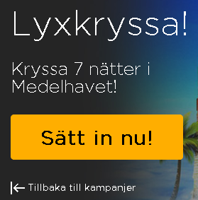 Vinn 7-dagars lyxkryssning på Casino Cruise!