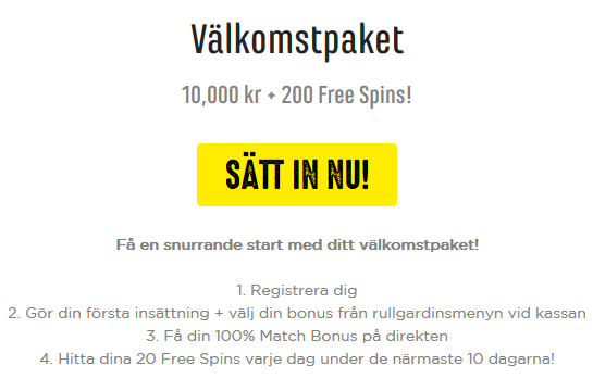 Hämta välkomstpaket och tävla om en iPhone XS, GoPro Hero 7 Black, och fler priser hos Spinit!