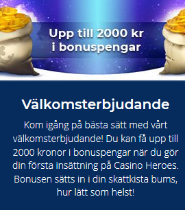 Registrera på Casino Heroes och vinn upp till 6x snabbare via Blitz!