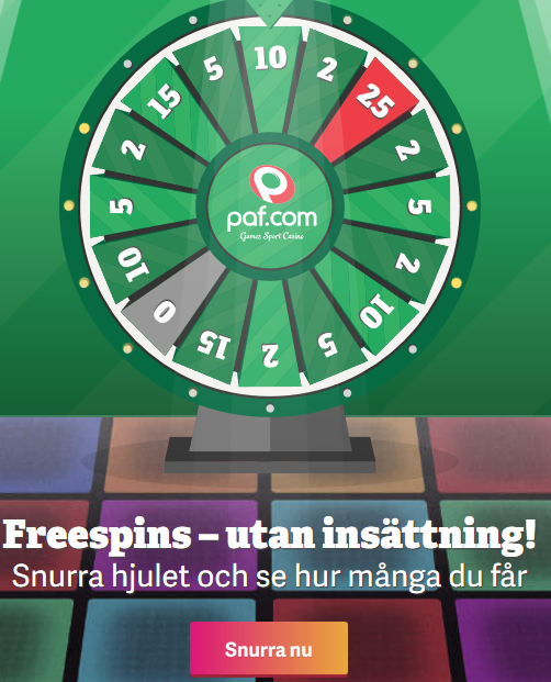 Registrera dig på Paf och få 50 gratishänder i Blackjack!