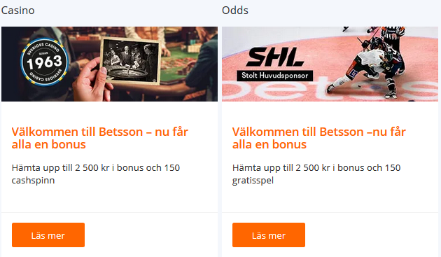 Registrera dig på Betsson så kan även du slåss om 50 000 kr!