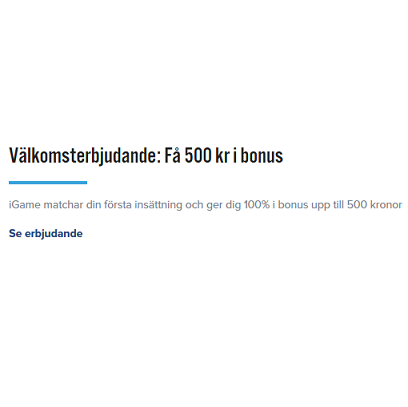 Öppna konto på iGame idag och tävla om 25 000 kr i första pris!