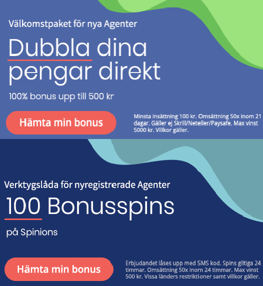 Registrera dig på Agent Spinner och börja tävla om Las Vegas-resan idag!