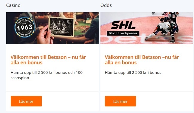 Registrera dig på Betsson och slåss om 100 000 kr redan nu!