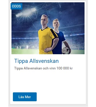 Träffa 13 rätt och vinn 100 000 kr på NordicBet!