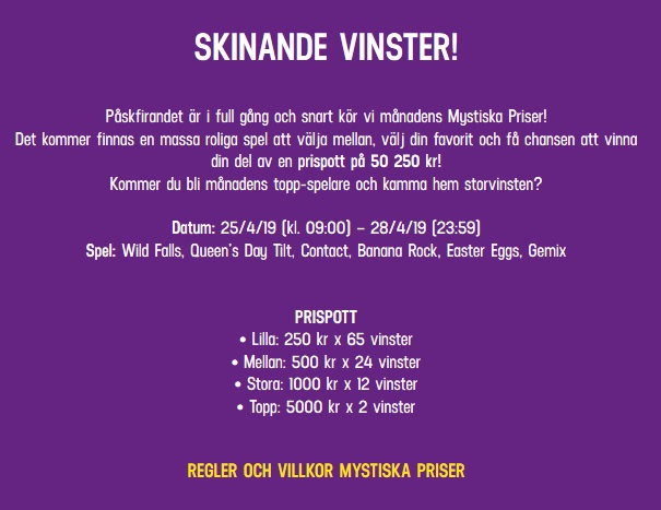 Vinn andel av 5025 € på LuckyCasino!