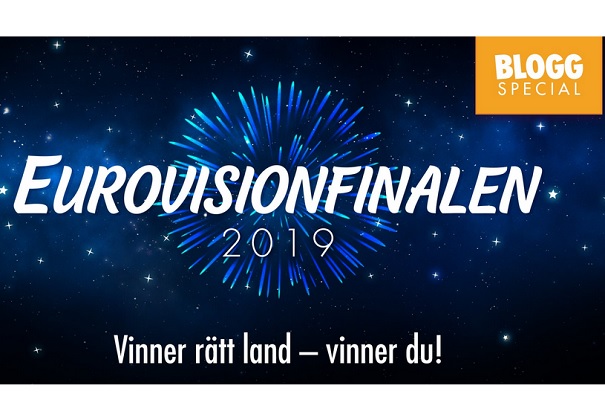 Vinn 250 kr om du gissar rätt hos Jackpotjoy under Eurovisionfinalen!