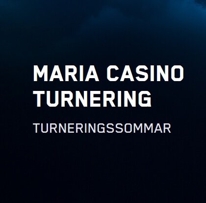 Turneringssommar med 300 000 kr på Maria Casino!