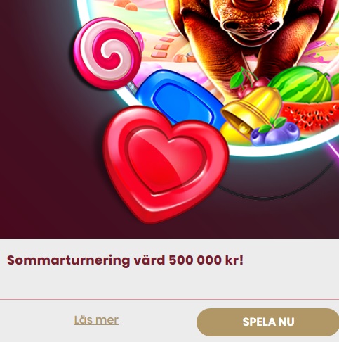 Spela om 500 000 kr på CherryCasino!