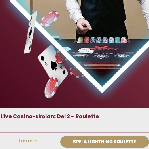 Lär dig spela Live Roulette på CherryCasino!