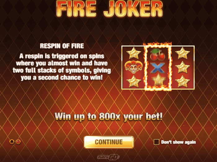 Fire Joker iframe