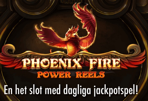 Phoenix Fire Power Reels finns nu på Jackpotjoy!