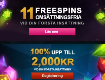 Klicka här och hämta välkomstbonus på Videoslots!