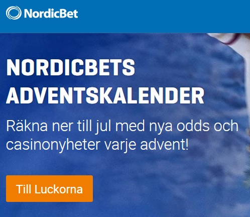 NordicBet och deras Adventskalender 2019!