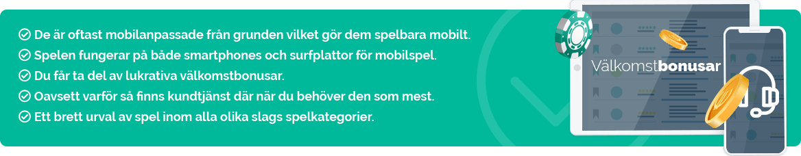 Bästa nätcasinon