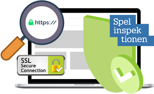 SSL-kryptering och spelispektionen