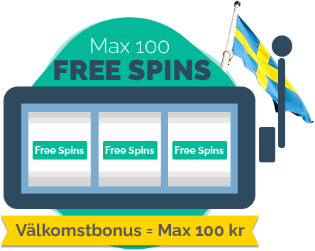 Max 100 Free spins
